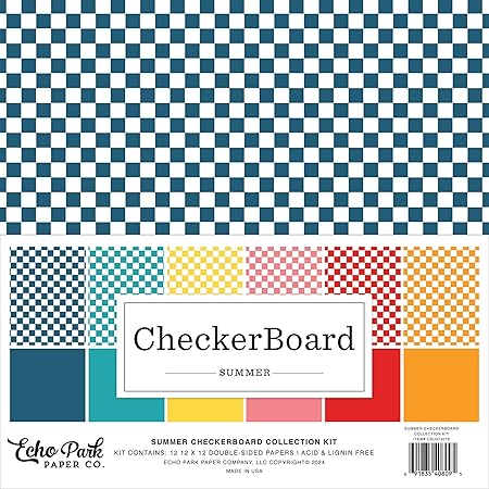 Summer Checkerboard Collection Kit