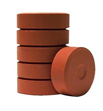 Jack Richeson Large Tempera Cakes, Burnt Sienna, Pack of 6