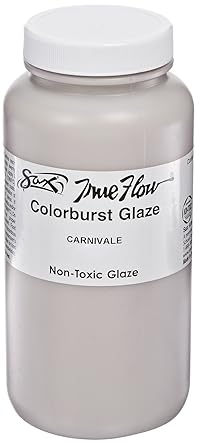 Sax True Flow Colorburst Glaze, Carnivale, 1 Pint