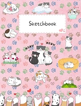 Drawing Pad For Kids: blank sketchbook paper for drawing 100 Pages, 8.5