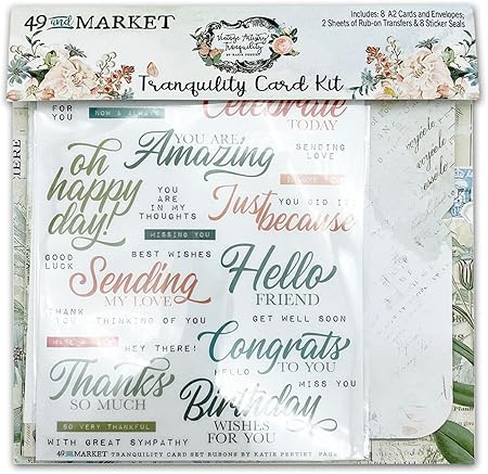 Card Kit - Vintage Artistry Tranquility