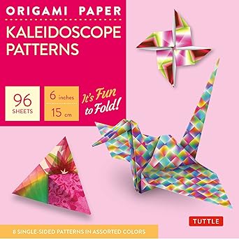 Origami Paper - Kaleidoscope Patterns - 6