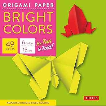 Origami Paper - Bright Colors - 6