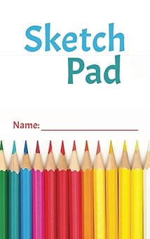 Sketch Pad (5 x 8 inches) - 80 Sheets - Kids Drawing Paper, Drawing And Coloring Pad For Kids, Kids Art Supplies