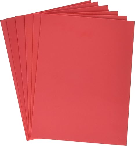 S&S Worldwide Sheet Foam, red