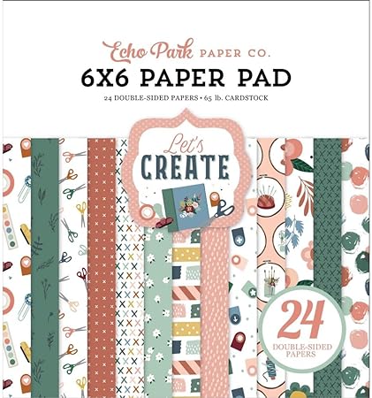 ECHO PARK PAPER COMPANY Echo Park Double-Sided Paper Pad 6