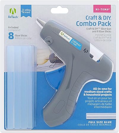 AdTech Combo Pack Full Size Glue Gun, Gray