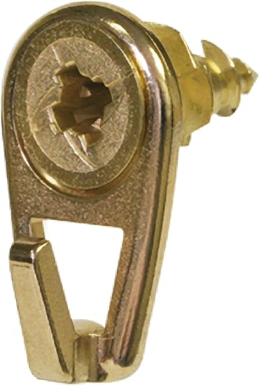 122399 Number Walldriller Picture Hook, Brass, Set of 4