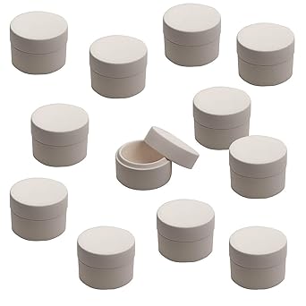 S&S Worldwide Color-Mea, Ceramic Bisque Round Box (Pack of 12)