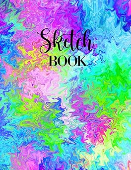 SKETCH BOOK: Large Notebook for Doodling, Sketches or Drawing: 100 Pages, 8.5