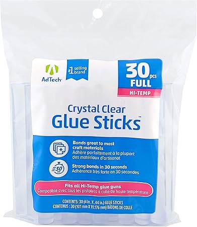 Adtech 229-14ZIP30 Stick Count, 30ct, Clear