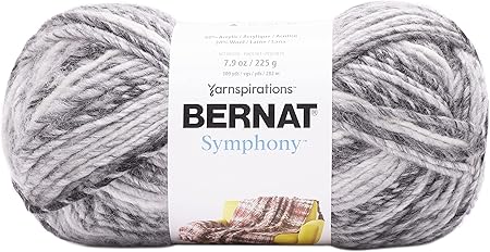 Bernat Symphony Yarn, 225g, Granite