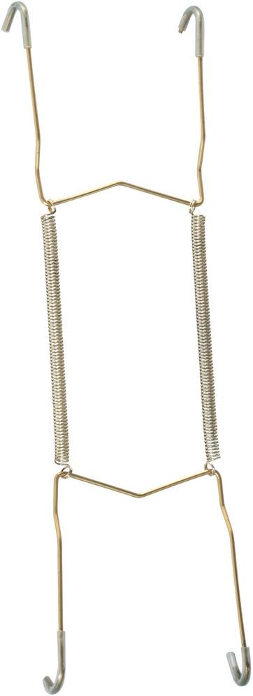 National Hardware N259-978 V2525 Plate Hangers in Brass , 8