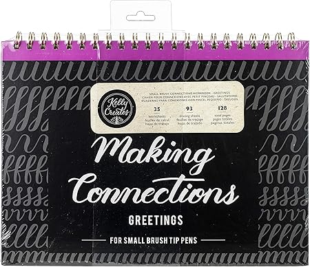 American Crafts Kelly Creates Workbook, Connections/Greetings