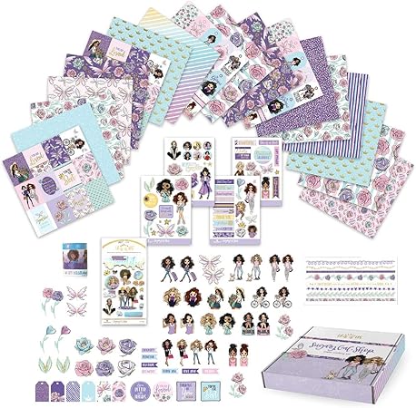 Paper House Productions Sugary Gal Paper Crafting Set, Multi