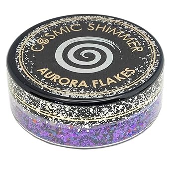 Cosmic Shimmer Aurora Flakes PO, 50ml, Passion Pop