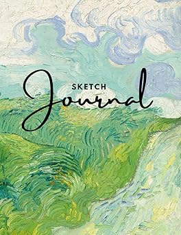 Sketch Journal with Prompts (80 pages/40 sheets) -Soft Bound, Drawing Book, Size (8.5'' X 11