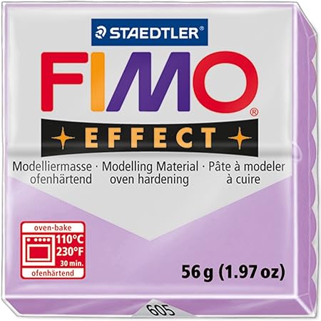 Staedtler FIMO Effect Clay 2OZ, 1pack, Lilac Pastel