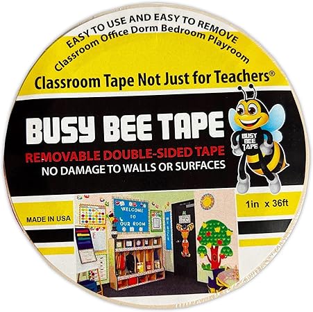 Magic-Mounts Busy Bee Tape, 1in x 36ft