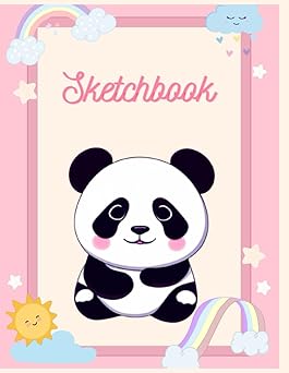 Sketchbook: Drawing Notebook for Kids and Teens | Panda Cover: Perfect for Drawing, Sketching and Creative Doodling