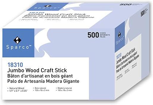 Sparco Jumbo Craft Sticks