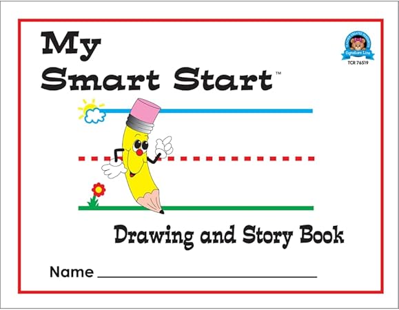 Smart Start Drawing & Story Book K-1 Journals, Class Pack of 24