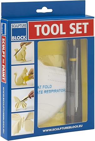 Sculpture Block Starter Tool Set