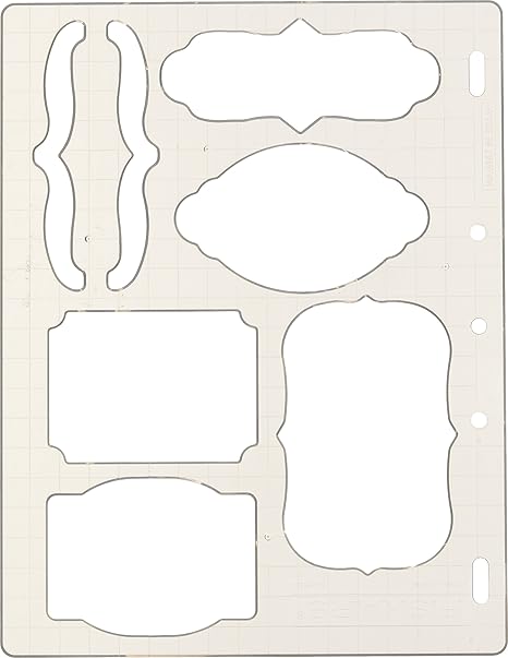 Fiskars 01-005266 Bracket and Journal Shape Template, Color May Vary