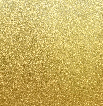 Best Creation 12-Inch by 12-Inch Glitter Cardstock, Gold (GCS010)