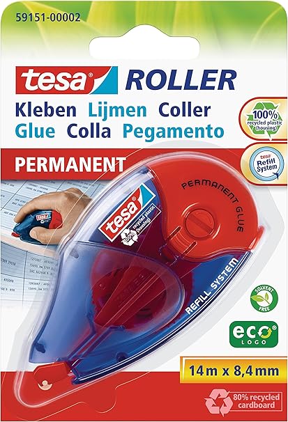 tesa REFILL GLUE ROLLER ecoLogo PERMANENT