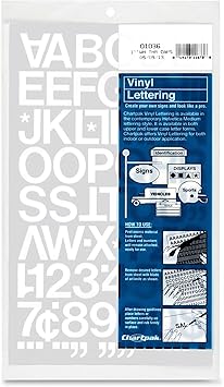 Chartpak Vinyl Helvetica Style Letters/Numbers