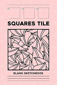 Blank Squares Tile Sketchbook: Tangle Pattern Notebook With Blank Scrabble Squares Template For Zentangles Arts Patterns Tangles Doodles Design Drawing Practice