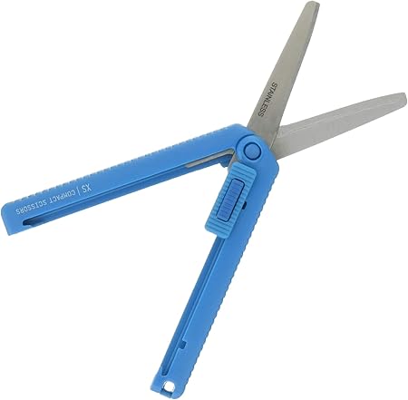 Midori Compact Scissors, XS Series, Blue (49472006)