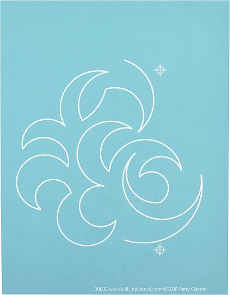 Hancy Manufacturing Full Line Overall Swirl Stencil