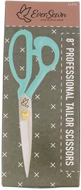 EverSewn 8 inch Tailor Scissors, Aqua