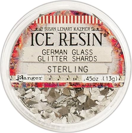 ICE Resin Sterling Glass Glitter Shards