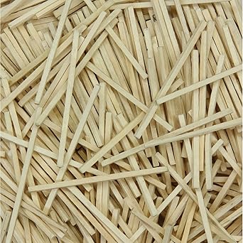 Chenille Kraft CK-389401 Natural Wooden Craft Sticks, 6.25