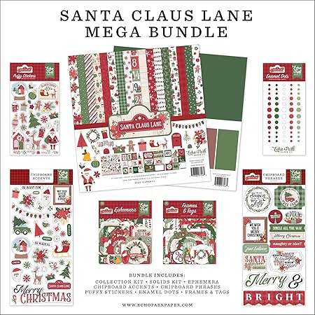 ECHO PARK PAPER COMPANY Echo Park Mega Bundle Collection Kit 12