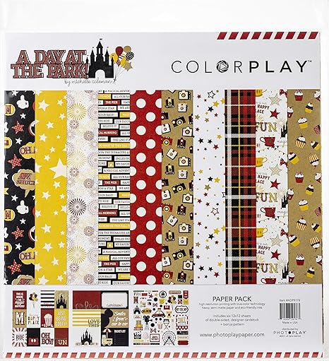 Photoplay Paper ColorPlay Collection Pack 12