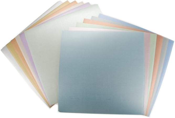 Diecuts with a View 12 inches by 12 inches Metallic Cardstock Stack