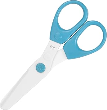 Westcott Child Safety All Nylon Scissors, 5-Inch, Blunt, Color may Vary(15315)