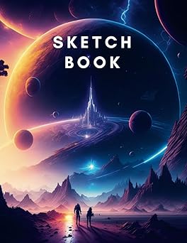 Sketch Book: 120 Pages Large Unlined 8.5