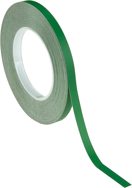 Chartpak Graphic Art Tape, 1/8 W x 324 L Inches, Green Matte, 1 Roll (BG1254M)