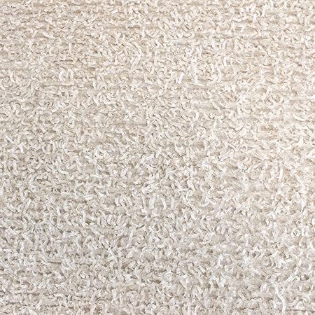 Texco Inc 1 inch Short Pile Fancy Fiesta Faux Fur Fabric, Ivory 3 Yards