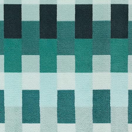 Mook Fabrics Fleece Flannel Check, Green 12 Yard Bolt