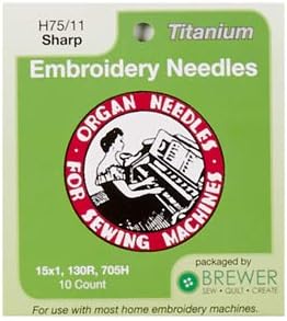 Brewer Organ Titanium Sharps 75/11