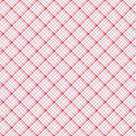 Michael Miller Valentine Plaid, Pink