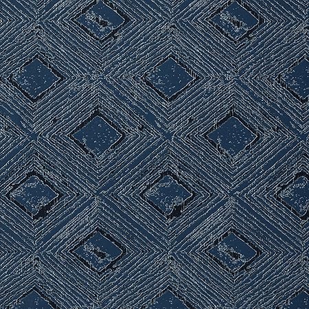 Europatex Calistoga A Dark Blue Fabric by The Yard