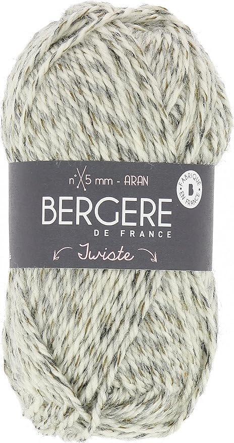 Bergere De France Gris/Kaki Twiste Yarn