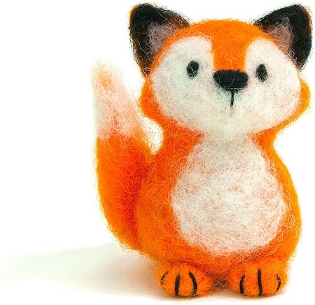 Dimensions Fox Felt Animals Needle Felting Kit, 3'' x 2.5''